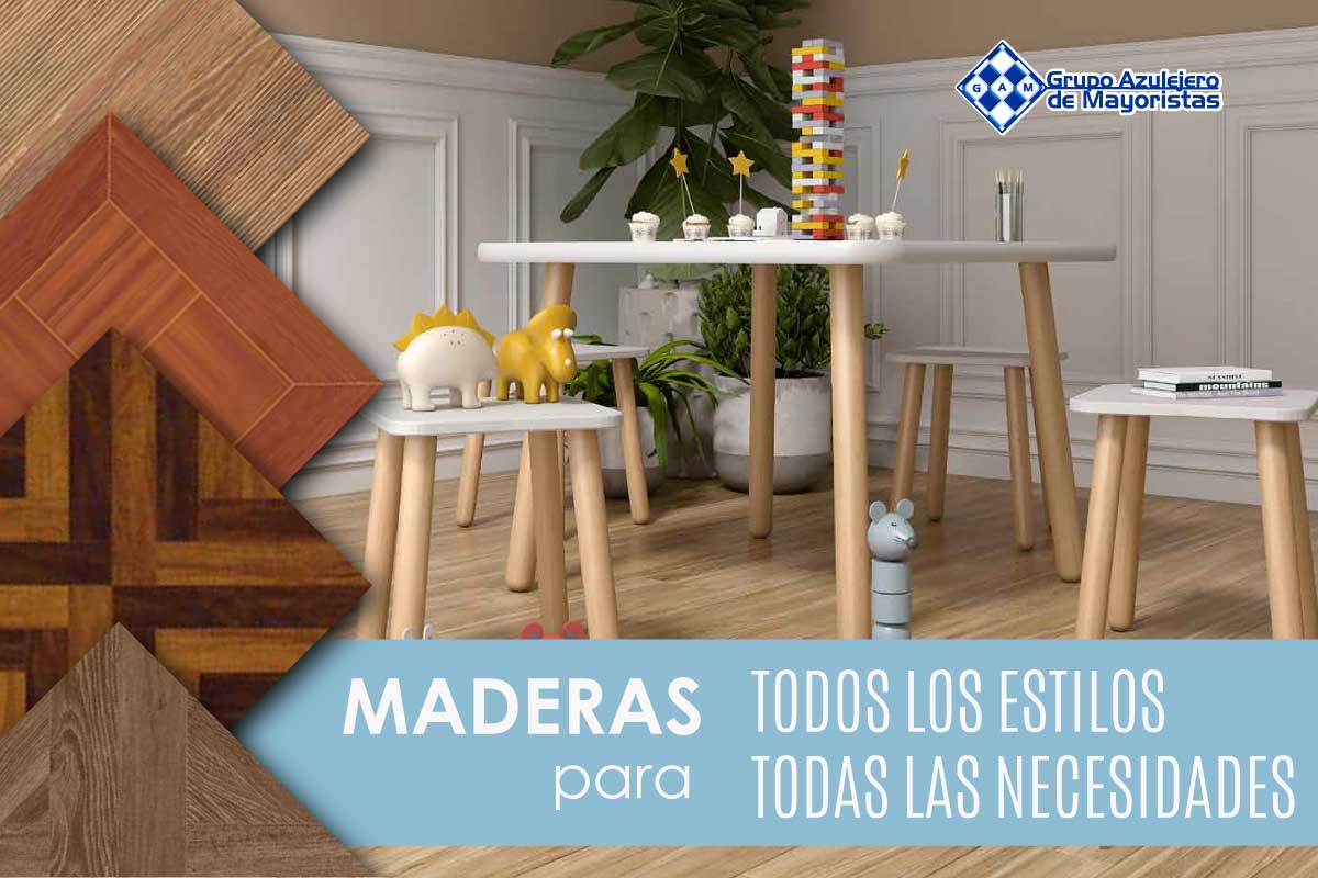 Pisos con apariencia de madera Grupo Azulejero