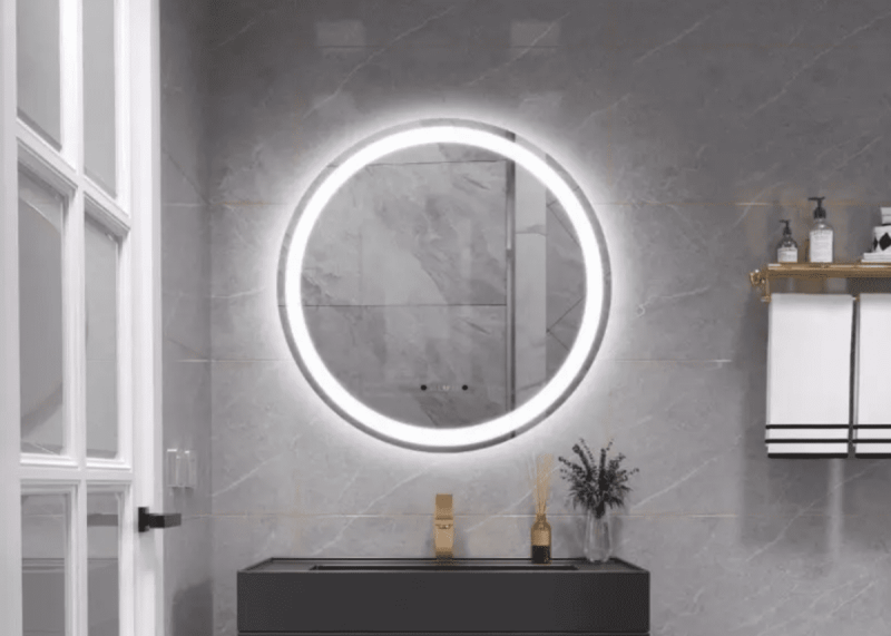 Espejo luz led con bluetooth_Grupo Azulejero