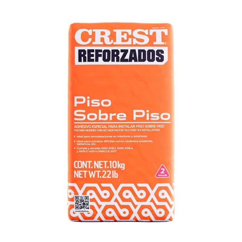 Crest Piso Sobre Piso Blanco 10 Kg