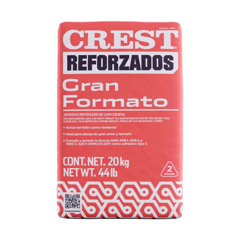 Adhesivo Crest Gran Formato 20 Kg