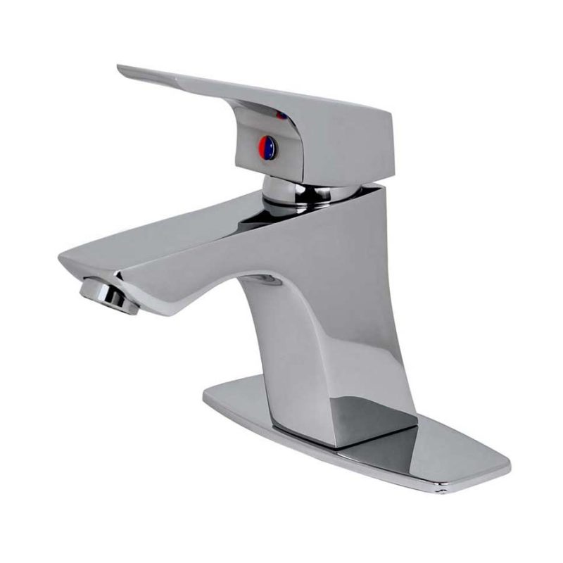 Mezcladora Monomando Con Chapetón para Lavabo 4 pulgadas 105LM