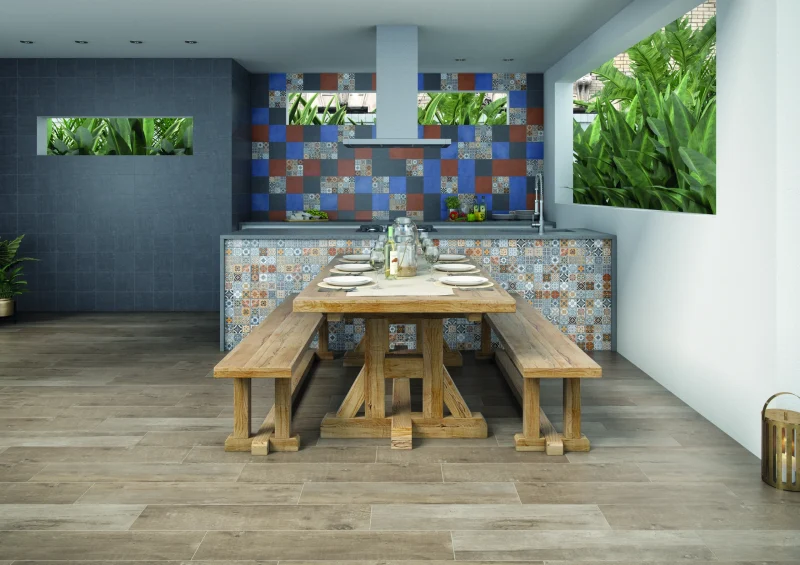 20X20 Piso / Muro – Tecali Multicolor