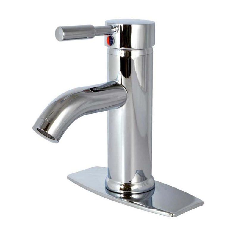 Mezcladora Monomando Para Lavabo 4 pulgadas Cromado 23MM