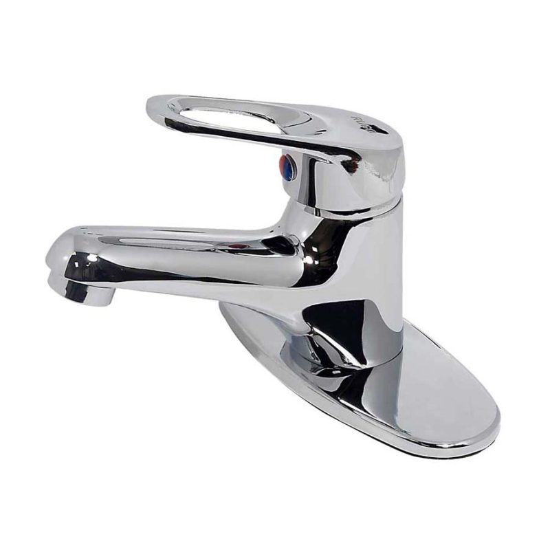 Mezcladora Monomando Para Lavabo 4 pulgadas Cromado 24MC