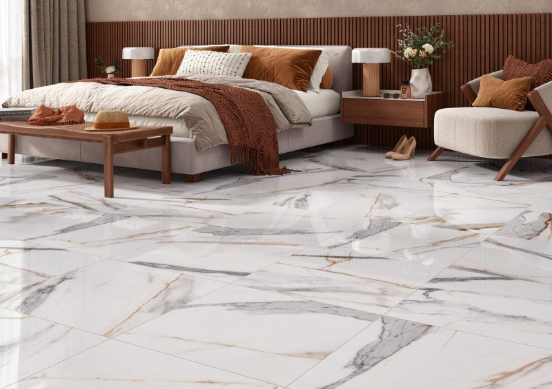 60X60 Piso – Oasis Gold FD Blanco