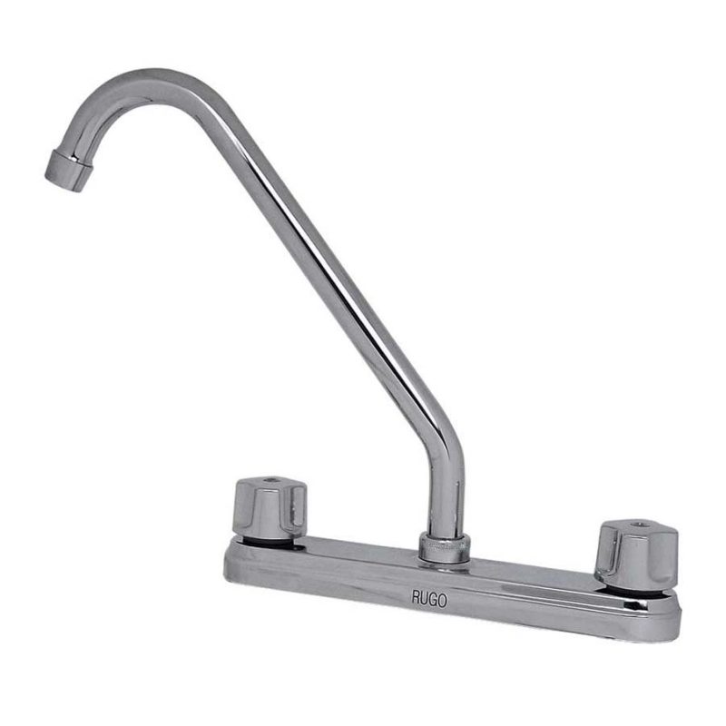 Mezcladora Al Piso para Fregadero Con Cubierta Tauro 8I