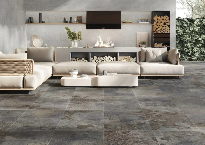 60x120 cm Piso Arven Dark