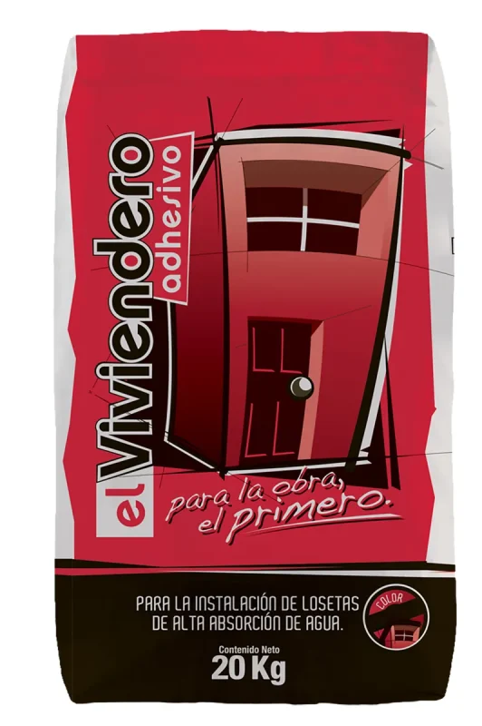 Adhesivo Perdura Viviendero Blanco 20 kg para Azulejo