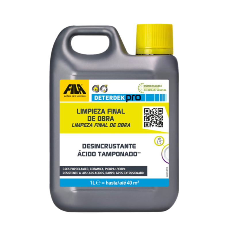 Deterdek Pro – Limpieza Final de Obra