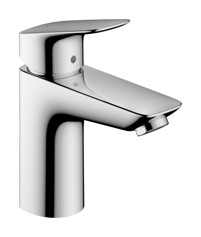 Logis Monomando de lavabo 100 con vaciador push-open