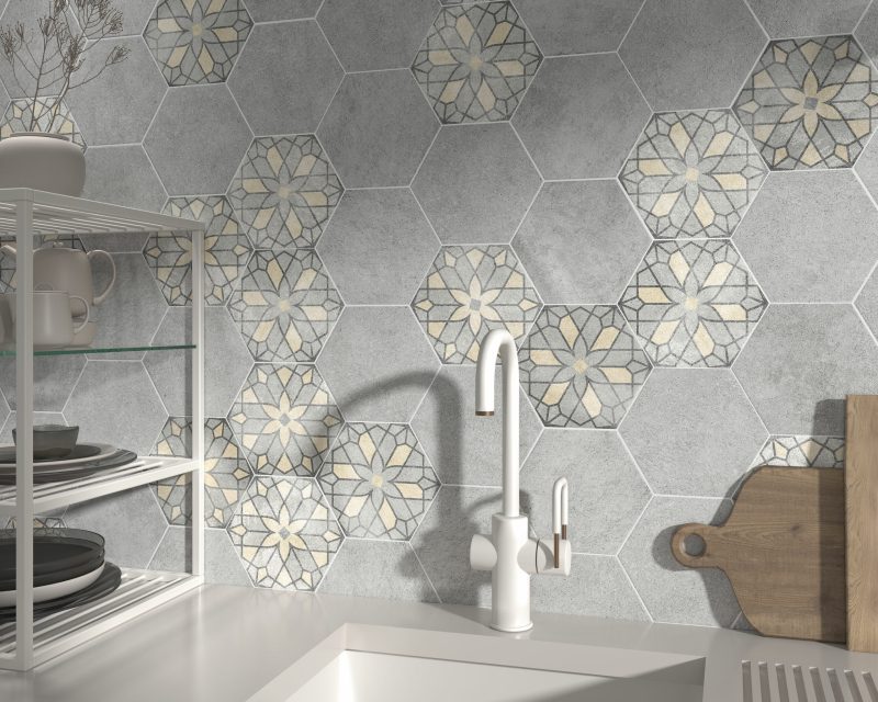 Azulejo Hexa Parker 15X17 cm – M608969
