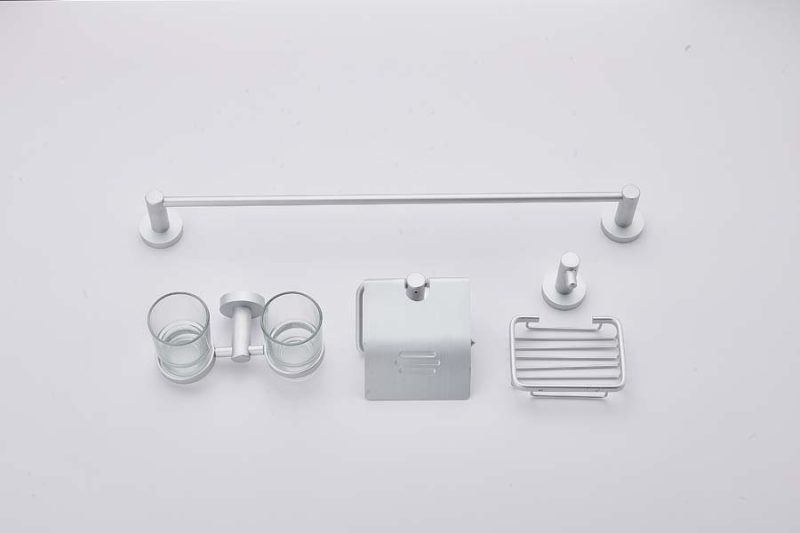Juego de Accesorios con 5 Piezas en Aluminio JAA5002S