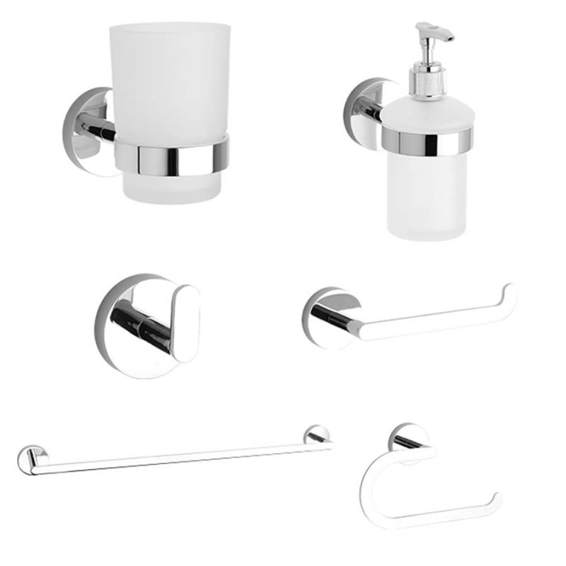 Juego de Accesorios Para Baño con 6 Piezas Thames TH6016661