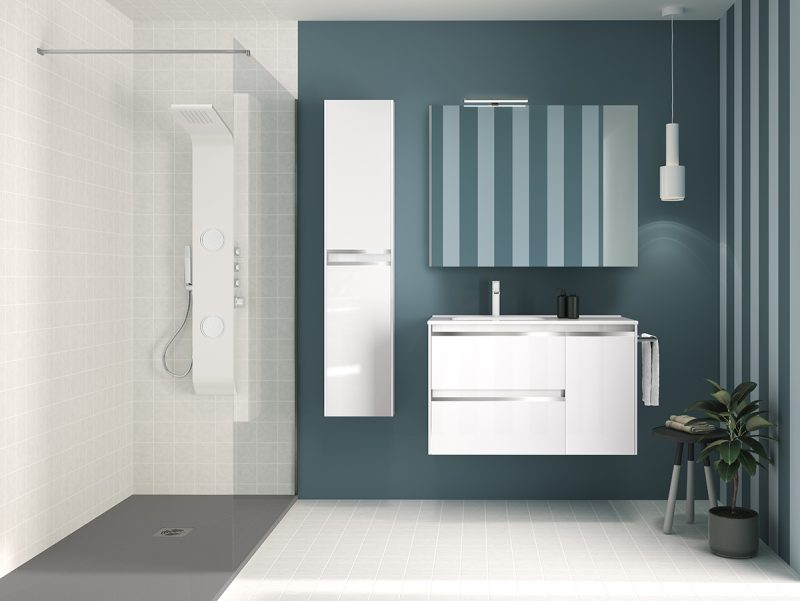 Mueble de baño Style 90 cm blanco