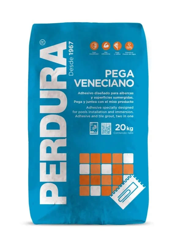 Adhesivo Pega Veneciano Perdura 20 kg